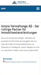 Mobile Screenshot of innora.ch